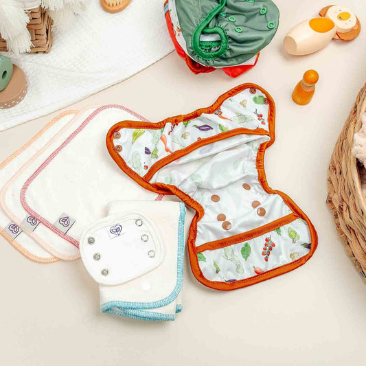 Nappy Starter Kit Newborn 0-3 Months (5-12lbs)