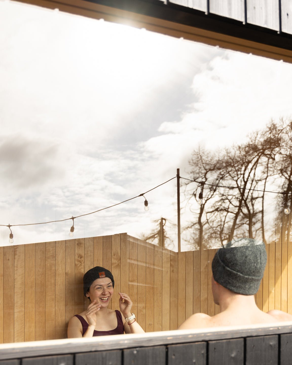 Merino Wool Sauna Hat