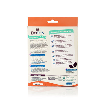 Potty Trainer Pull Up - 3 Pack Organic Cotton