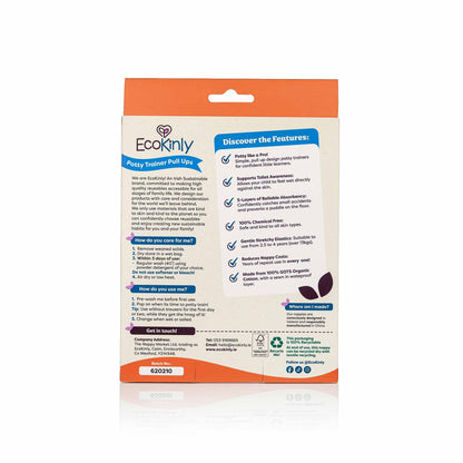 Potty Trainer Pull Up - 3 Pack Organic Cotton