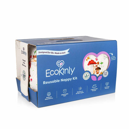 Nappy Starter Kit Newborn 0-3 Months (5-12lbs)