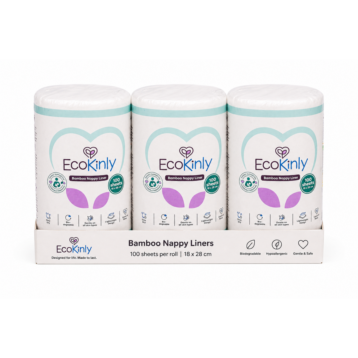 Nappy Liner Biodegradable Bamboo