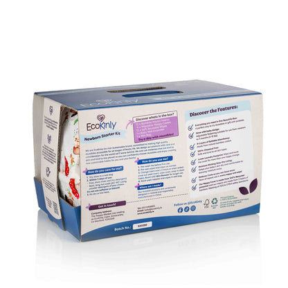 Nappy Starter Kit Newborn 0-3 Months (5-12lbs)