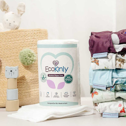 Nappy Liner Biodegradable Bamboo