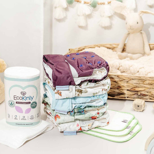 Nappy Starter Kit 3 mths - 3 yrs (10-38lbs)