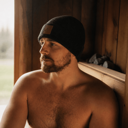 Merino Wool Sauna Hat